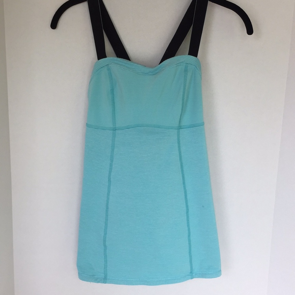 Aqua lululemon tank